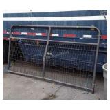 8ft. Tarter Farm Gate, small animal wire Grid
