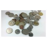 Lot of 50 Foreign Coins
