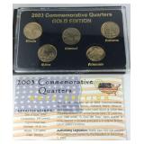 2003 Commemorative Quarter Gold Edition