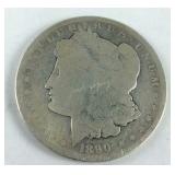 1890-0 Morgan Silver Dollar