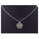 Sterling Silver Sea Shell 20 inch Necklace
