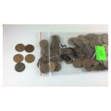 Lot of 175 Wheat Pennies