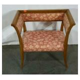 Armed bench, wear as shown