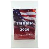 Trump 2020 metal sign, in packaging,  12x17