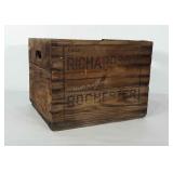 Richardson Corporation wooden shipping crate.