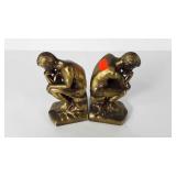 The Thinker bookends, copyright 1928