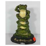 Frog door stop