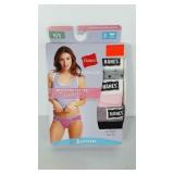 Hanes cotton hipster underwear, size 5, new in