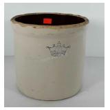 Stoneware crock with 2 gal crown seal