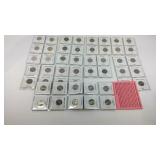 Nickel lot, Jefferson nickels, V nickels, buffalo