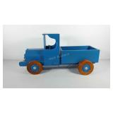 Wooden truck, 26" L, some damage, see pictures