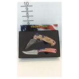 Donald trump pocket knife set