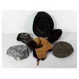 Hats, variety of styles and sizes