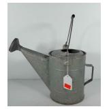 Galvanized watering can, 9"