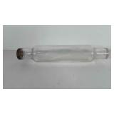 Glass rolling pin, 14"