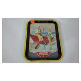 Advertising tray, dated 1987, Coca Cola, 10 1/2"