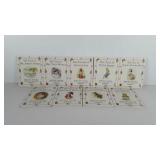 Nine Beatrix Potter books, includes The Tale of