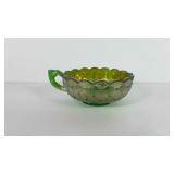 Imperial carnival glass nappy dish, 5.5"