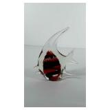 Diamond star corp. glass art fish, 7" h