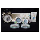 Beatrix Potter Peter rabbit decor, includes