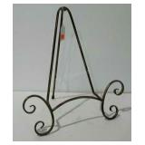 Tabletop display easel. 19" high.