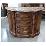 Modern Living Furniture Server curved door ends,