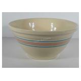 Large mixing bowl, marked USA, 7" h, 14.5"