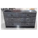 Bedroom Dresser, black color laminated Furniture,