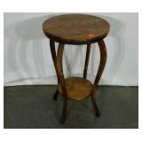 Plant stand, cracked wood as shown