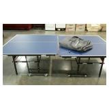 Jolla ping-pong table. Folds up for storage.