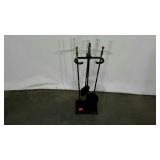 Fireplace tools with stand