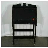 Fall front desk, painted but chipping, legs need