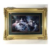 Nicely framed print of "Empress Eugenie