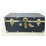 Lightweight footlocker. No key. 30"×16"×13".