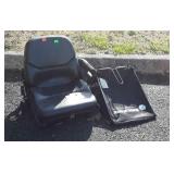 Tractor Seat bad arm rests, grass bag for Mower,