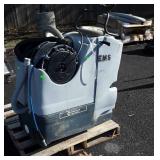 Advance Reel Cleaner Water type machine, has