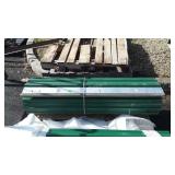 49" Commercial Roll Up Door, Green color, from