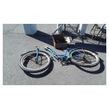 Vintage Schwinn Bike Project, handle bar, seat