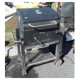 Expert Grill, charcoal on cart type base, used