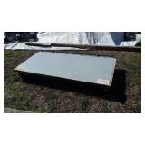 Metal Warehouse Platform Cart, 32x66"