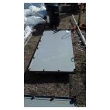 Metal Warehouse Platform Cart, 32x66"