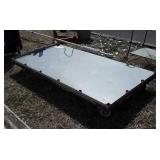 Metal Warehouse Platform Cart, 32x66"