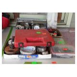 Group lot Sears Craftsman drill bit set, hole