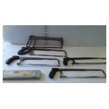 5 hacksaw and box of blades