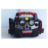 Powerstation vehicle jump starter and tire