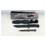Kentucky cutlery Co hunting knife set