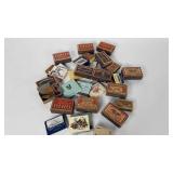 Matchbooks and boxes