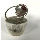 Androck cream mayonnaise mixer, 6", with clear