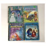 Four Golden Books, all Disney Titles