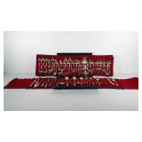 Stainless silverware set, includes spoons,